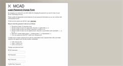Desktop Screenshot of password.mcad.edu